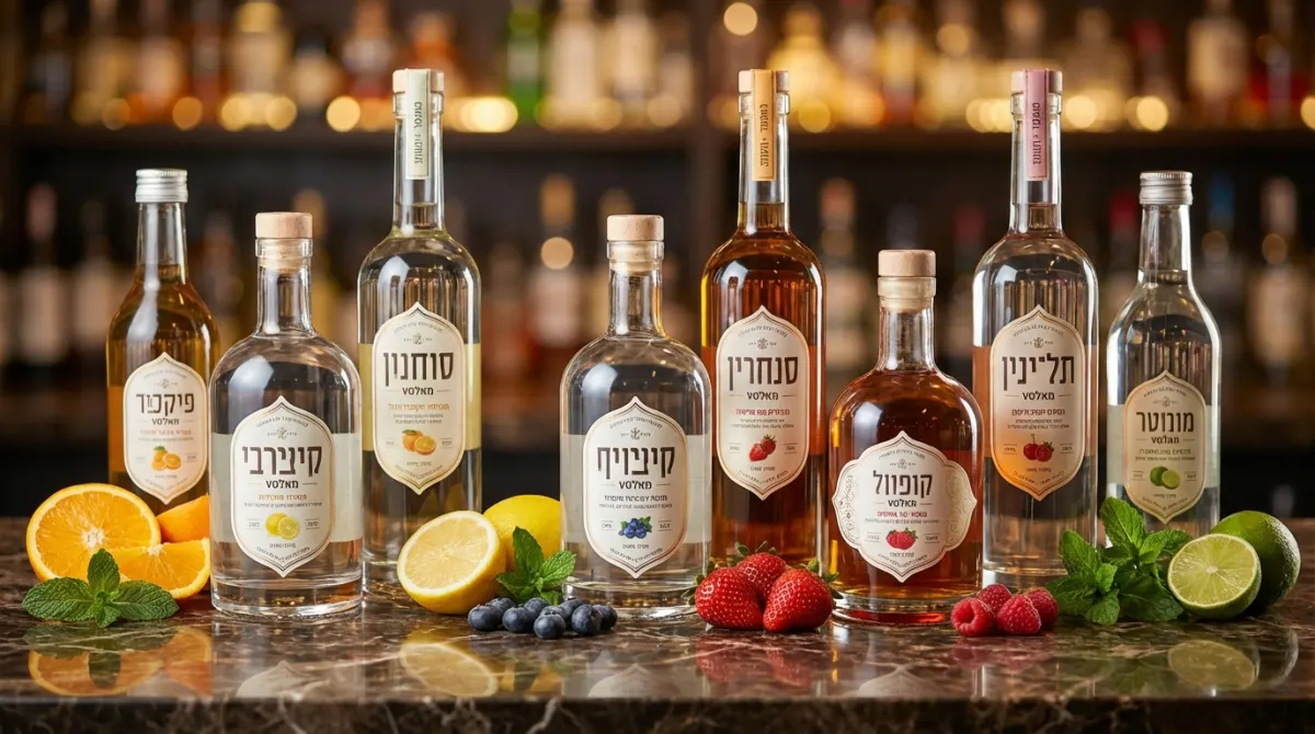 וודקה בטעמים: מה הכי פופולרי